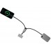 Ремешок-держатель для телефона с зарядным кабелем USB-C - USB-C Lany Wristband Charge Eco, серый