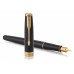 Перьевая ручка Parker Sonnet Black Lacquer GT, перо: F или М , цвет чернил: black, в подарочной упаковке