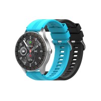 Умные часы HIPER IoT Watch GTR, черный/голубой