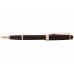 Перьевая ручка Cross Bailey Light Polished Burgundy Resin and Gold Tone, перо F
