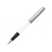 Перьевая ручка Parker Jotter White CT перо:F, цвет чернил: blue, в подарочной упаковке