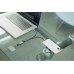 Ремешок-держатель для телефона с зарядным кабелем USB-C - USB-C Lany Wristband Charge Eco, серый