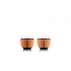 PAVINA 350. Glass cups 350ml, натуральный