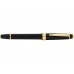 Перьевая ручка Cross Bailey Ligh Polished Black Resin and Gold Tone, перо F