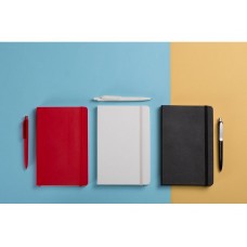 Подарочный набор Moleskine Sherlock с блокнотом А5 и ручкой, черный