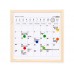 Календарь для заметок с маркером Whiteboard calendar