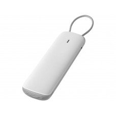 Портативное зарядное устройство Флэт, 3000 mAh, белый