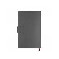 ЕЖЕДНЕВНИК недатированный А5- MEGAPOLIS FLEX SMART (СЕРЫЙ)