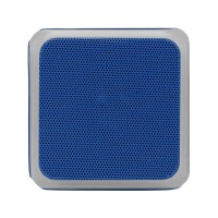 Портативная колонка Cube с подсветкой, синий