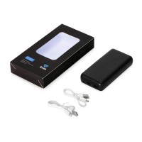 Портативное зарядное устройство Elec, 20000 mAh, черный
