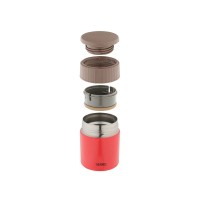 Термос из нерж. стали для еды тм THERMOS JBQ-400-PCH 0.4L, красный