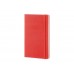 Записная книжка Moleskine Classic (в линейку) в твердой обложке, Large (13х21см), красный