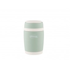 Термос из нерж. стали для еды тм ThermoCafe DETC-400FJ, 0.4L, салатовый