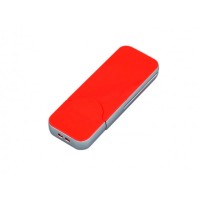 USB-флешка на 32 Гб в стиле I-phone, прямоугольнй формы, красный